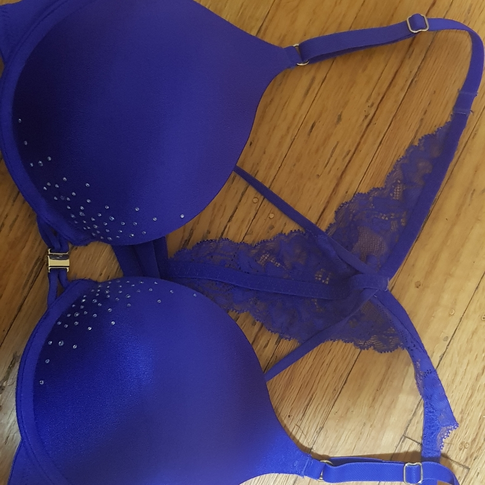 La Senza Purple Double Push Up Bra